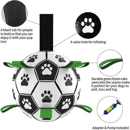 Interactive Dog Toy – Soccer Ball Toy