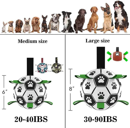 Interactive Dog Toy – Soccer Ball Toy