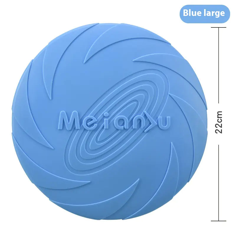 Interactive Dog Toy – Rubber  Frisbee Outdoor Toy