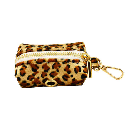 Essential Dog Gear – Leopard Print  Leash And Collar Set