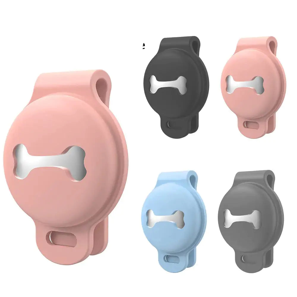 Adjustable Dog Collar – Silicone  Bone Locator Tracker Protective Cover