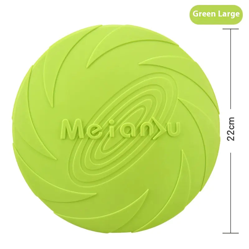 Interactive Dog Toy – Rubber  Frisbee Outdoor Toy