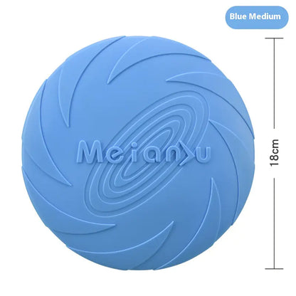 Interactive Dog Toy – Rubber  Frisbee Outdoor Toy