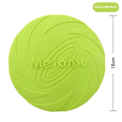 Interactive Dog Toy – Rubber  Frisbee Outdoor Toy