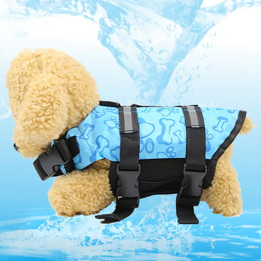 Dog Life Jacket Swimsuit for Water Safety