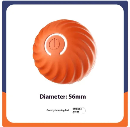 Gravity Jumping Ball Smart Rechargeable Dog Toy