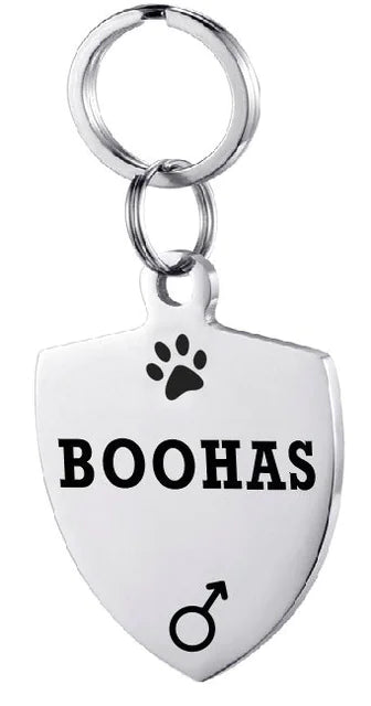 Personalized Stainless Steel Dog ID Tag